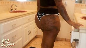 Big Booty Spoiled Princess Makes a Mess on Sly's Dick
