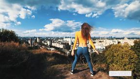 PUBLIC BLOWJOB AND CUMSHOT IN THE MOUTH SLUSTY FITNESS MODEL