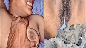 Water Spilled in Desi Bhabhi's Pussy