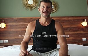 'I Never Cum with My Wife' Married Daddy Matt is Excited to be Milked by Skinny Twink [WorldStudZ]
