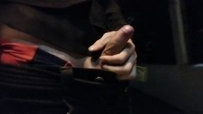 i walk around with my dick out until i cum in a park
