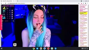 Horny Cosplay Slut Shows Off On Webcam For Your Pleasure