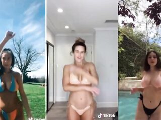 YOUR WIFE CAUGHT ON TIK TOK & INSTAGRAM ONLYFANS !!! ( teen bare dance compilation ) #PORNAP