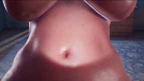 Two mature women with large breasts enjoy intense anal&#x1F44C; pleasure with a young man