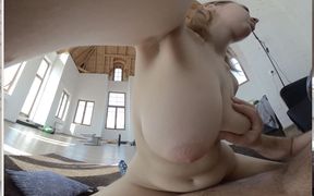 Amateur Model Is Preparing for an Appointment with an Elite Agency, and an Experienced Man Is Helping Her with This