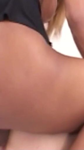 Blonde Big Tit Latina Shemale Carla Fucked Anally by a Thick Cock