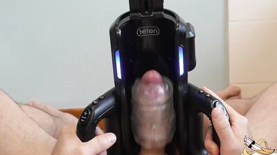 DAY1 - 10 Days cum Challenge - Everyday Cum with Bestvibe Male Sextoy Masturbator