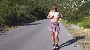 exhibition et masturbation en exterieur exhib en public - nue en public - ...