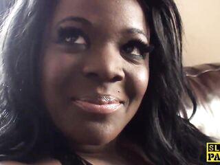 Ebony honeys screwing analized