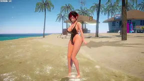 Busty Beauty Rides Lucas Huge Dick in Hot Animated Encounter