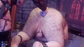 Part 2:- Domina Satana Ficks BooBoo with big cock in the vampire room!