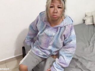 I discovered a homeless hotty and took her home. Did this babe like it?