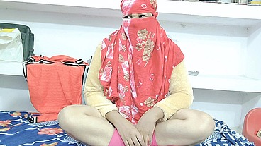 Indian Desi girl hairy pussy gets creampied playing Please Don't Come Inside of Me