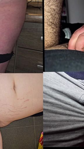 Split Screen Fucking Compilation with German 4K