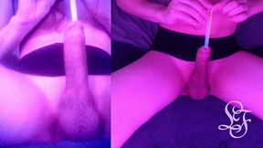 it glows inside (with endoscope)