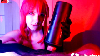 Blonde Goddess Sensual Point-Of View Oral Pleasure