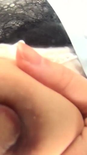 POV Dirty Talk Virtual Nipple Masturbation - Reia Hoshino’s Nipple Climax in Cowgirl Position