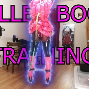 Sissy Maid Ballet Boot Training