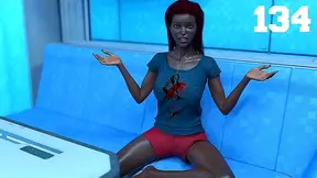 Angry Busty ebony Wife Strands Me In Space for Naughty 3D Alien Sex