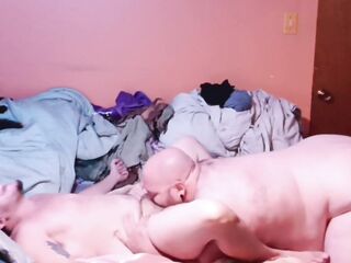Dad Licks My Vagina Real Body Shaking Climax FTM Transgender