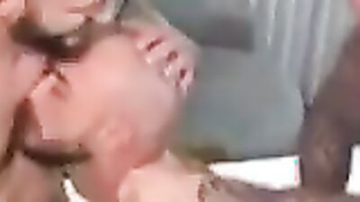 Jack & Jack Dixon share a raw monster cock in a wild 3some