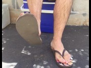 New flip flops / Sandals need to break them in so they are nice and comfortable- Manlyfoot