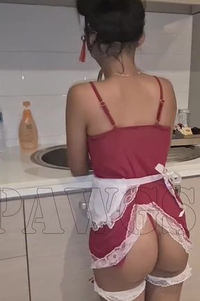 C#19 - Cute Asian Housekeeper Fuck BBC