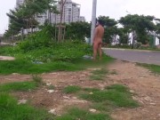 PUPLIC NAKED JERKING OFF