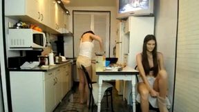 two lesbians having fun on live webcam