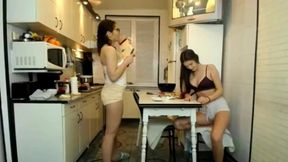 two lesbians having fun on live webcam