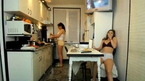 two lesbians having fun on live webcam