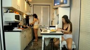 two lesbians having fun on live webcam