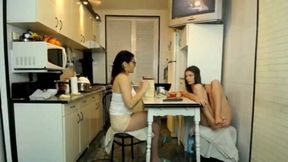 two lesbians having fun on live webcam