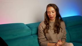Submissive girl with braces gets pounded and talks dirty