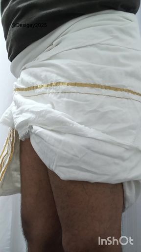 CLASSIC TRADITIONAL WHITE INDIAN LOIN CLOTH