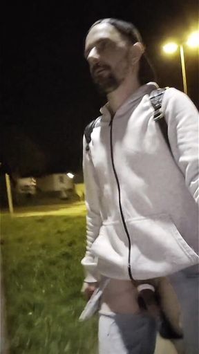 First Time: Naked in Public