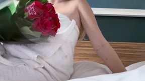 RED ROSES SNEEZING AND NOSE BLOWING