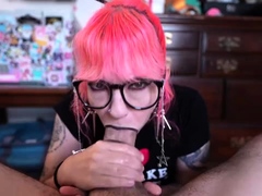 Lilredvelvet Goth Asmr Eye Contact Blowjob