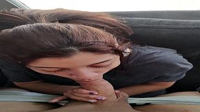 le doy una limpieza de polla en p&uacute;blico desde el balc&oacute;n