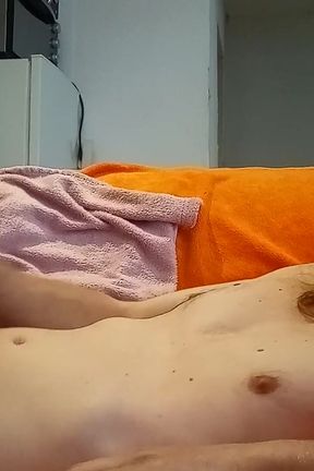 Leatransteen Masturbating Totaly Nude