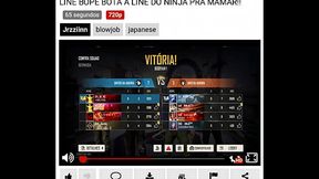 LINE BOTA NINJA PRA MAMAR!!!