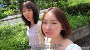 Miss Aya Oukura Brings Her Old Teacher Ms Madoka Ohnishi to Play