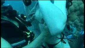 scuba diver sabina gives a blowjob and gets screwed under water