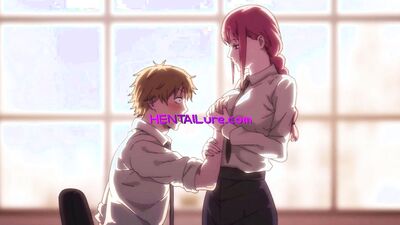 Hentai parody: Lustful sex with dusty Aisles in chainsaw man #1 - Uncensored