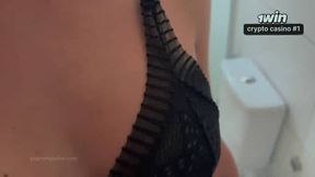 Unprotected home alone fuckin' with sister-in-law, cum on face - best porno ever!