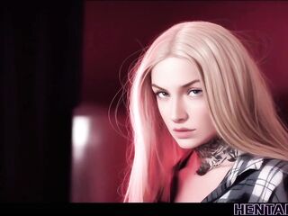 AI COMICS - Angel Undergoes Demonic FUTANARI Gender Transformation and Screws Doctor