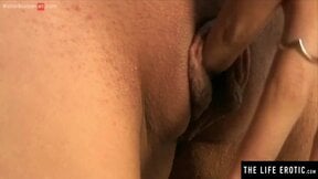 THE LIFE EROTIC Hot Latina masturbates at the factory gate until her pussy gushes