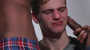 ”Sam Tyson Handles Two Ebony Dicks”