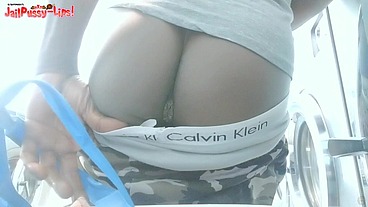 *PREMIUM* Skinny Black Twink Shows Massive Asshole And Buttlips Outside
