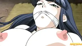 Anime girl tired up and fucked hard hd